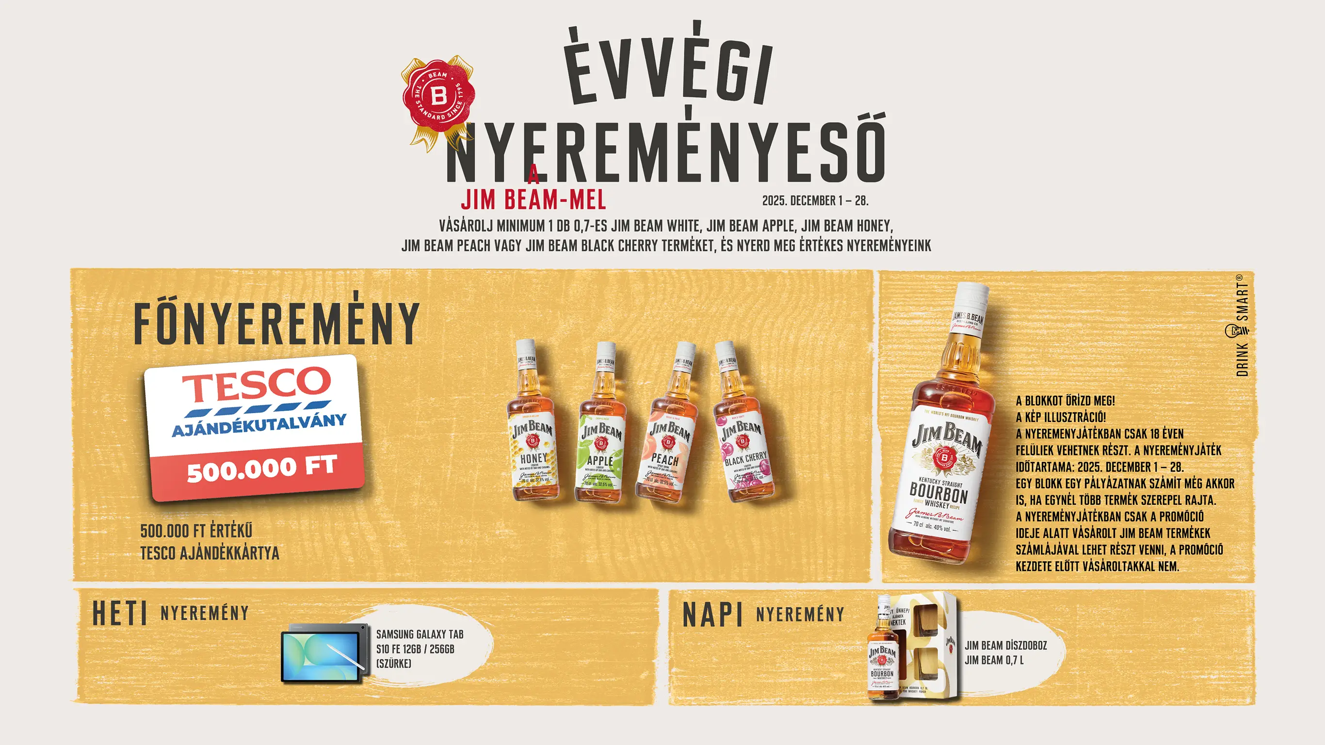 A promóció plakátképe.